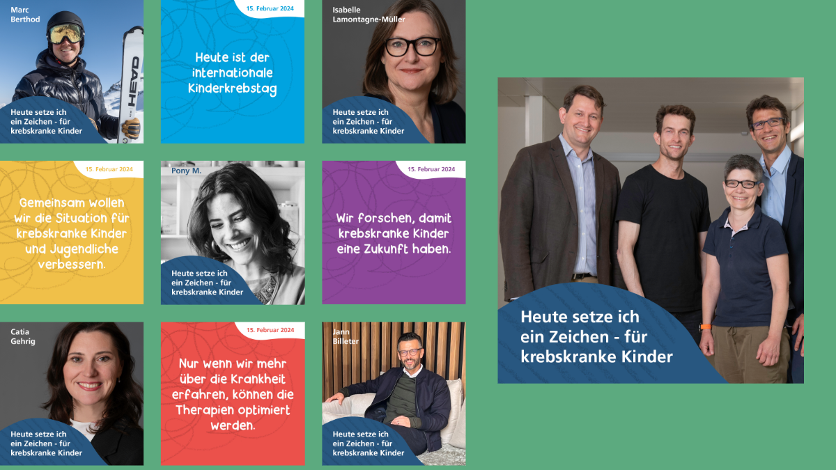 Notre campagne sur les réseaux sociaux pour la Journée internationale du cancer de l’enfant