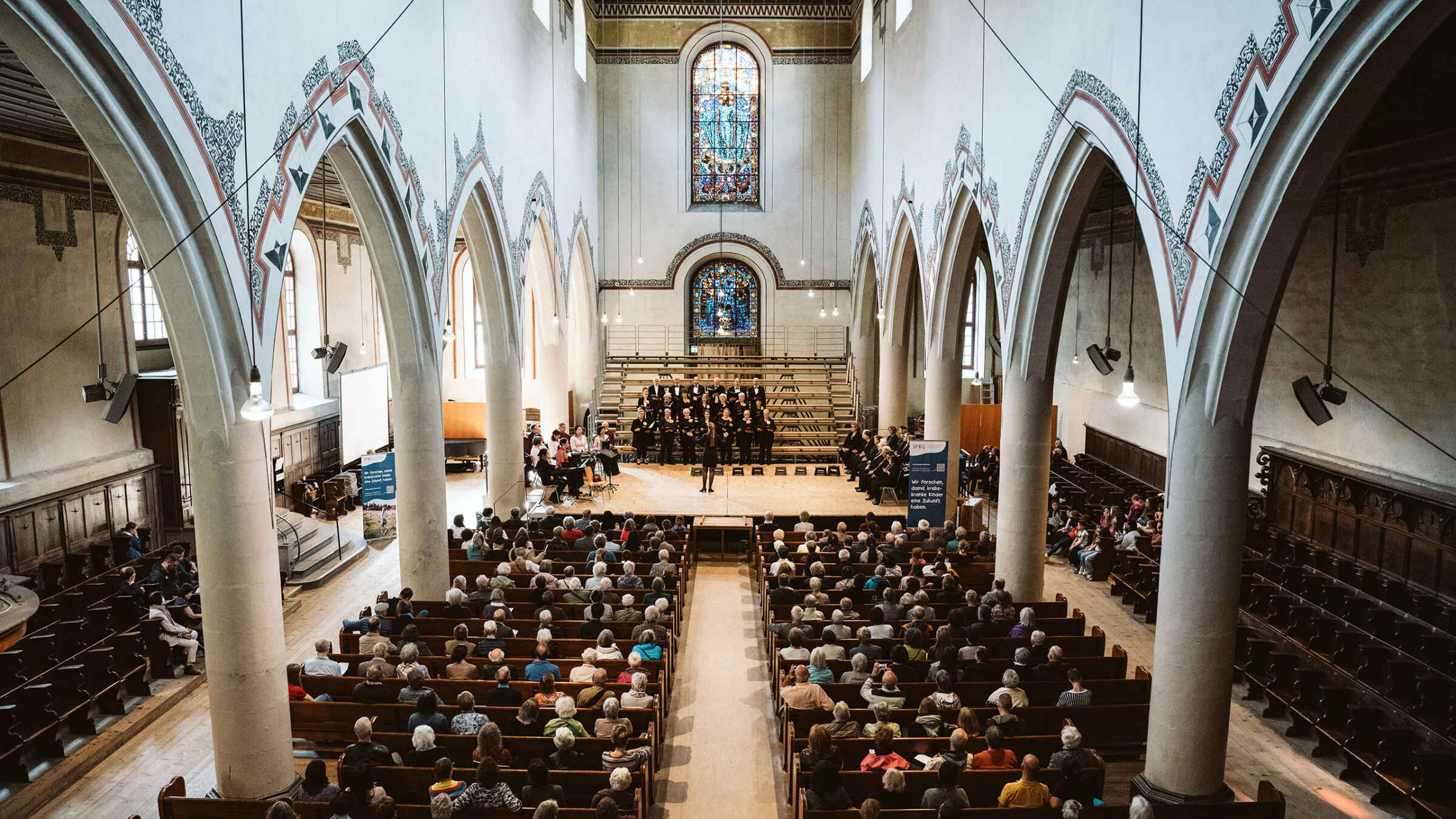 Benefit concert on 15 June 2024 in Bern: Three choirs sing for childhood cancer research