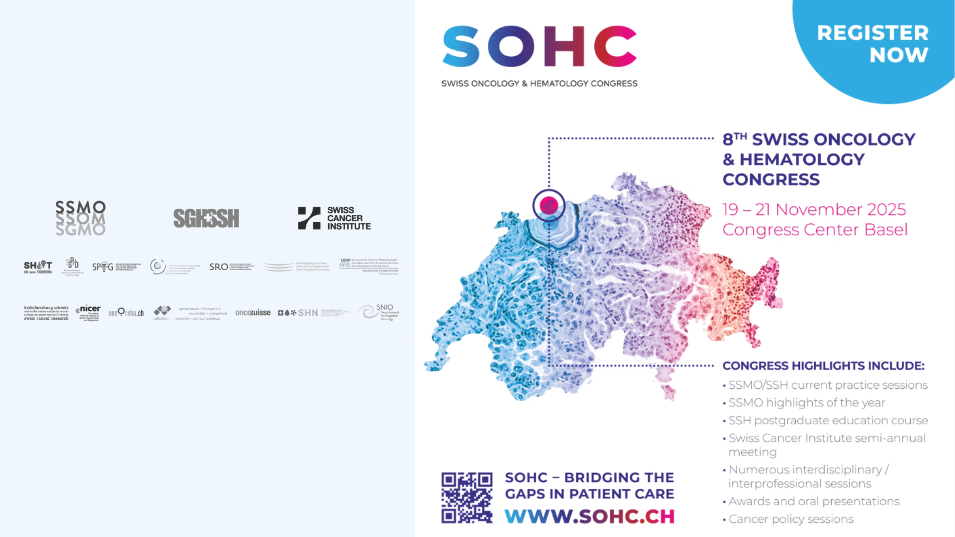 SPOG at the Swiss Oncology & Haematology Congress SOHC 2025
