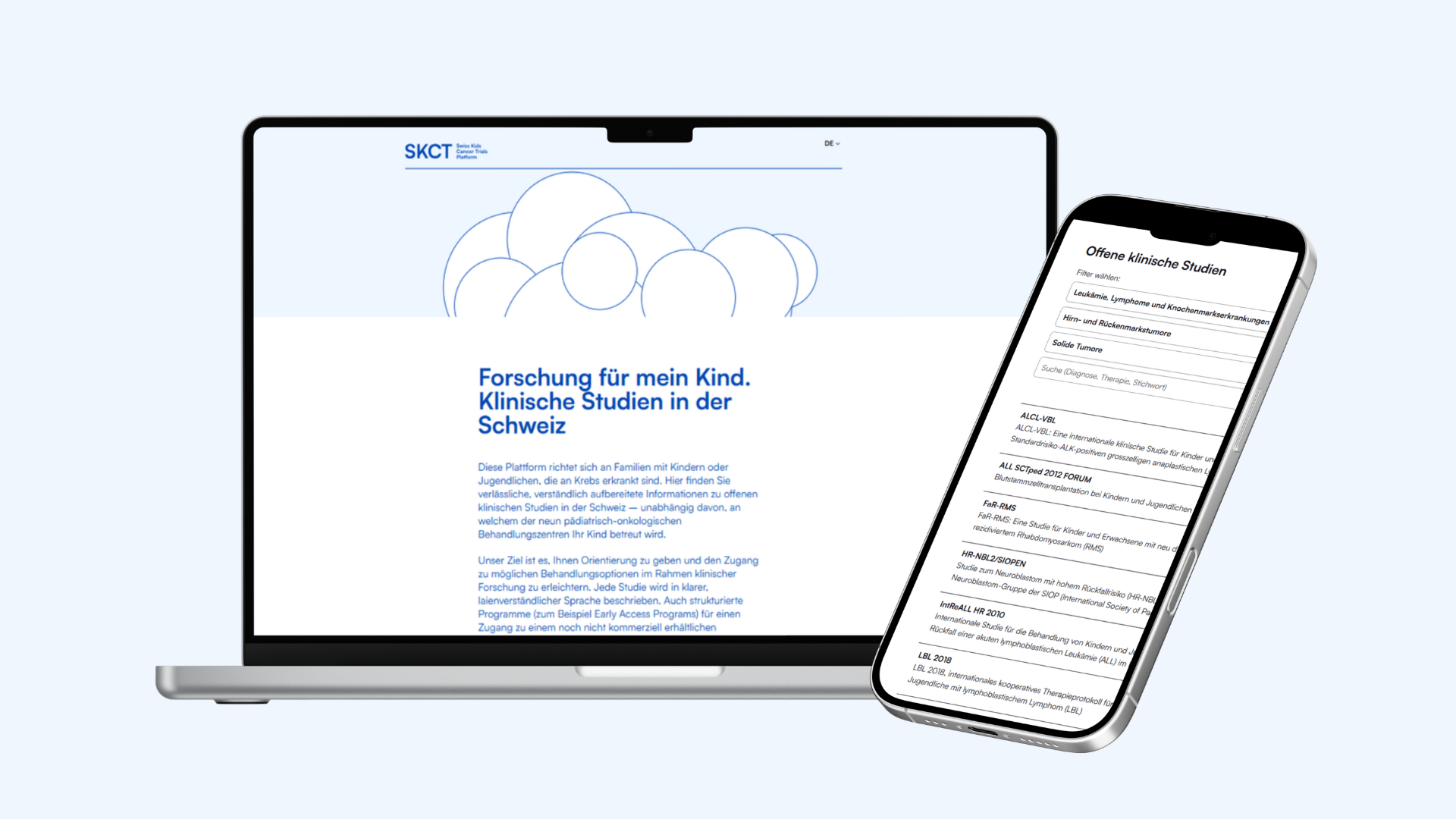 Neue Plattform “Swiss Kids Cancer Trials” ist online