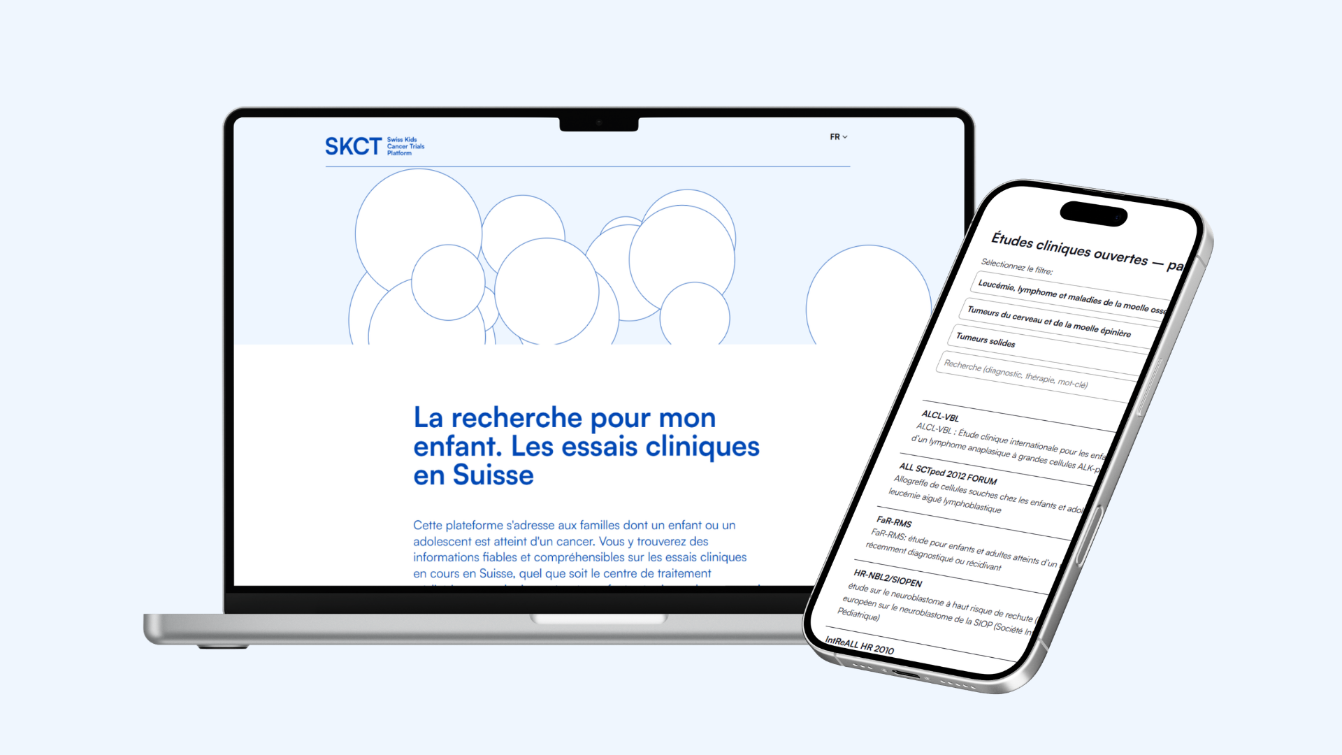 La nouvelle plateforme ” Swiss Kids Cancer Trials ” est en ligne