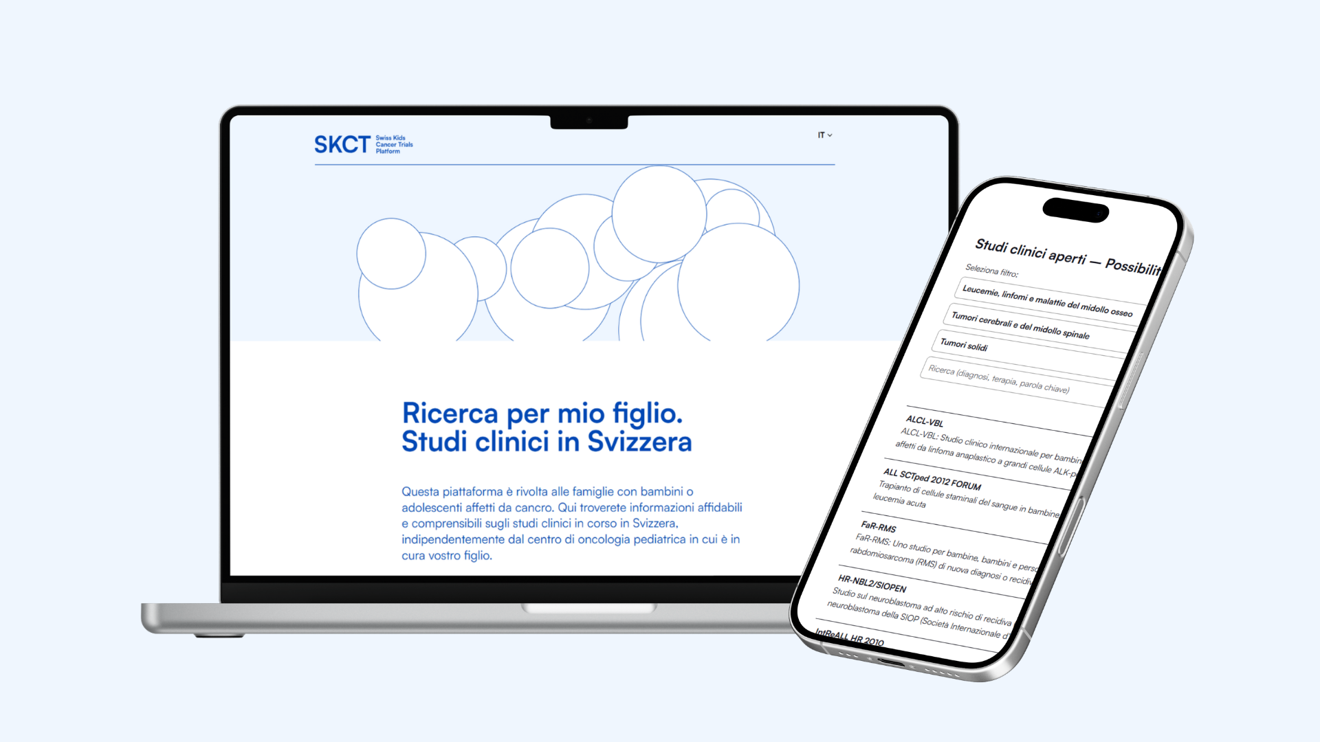 La nuova piattaforma “Swiss Kids Cancer Trials” è online